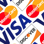 Visa, MasterCard, Discover Logos