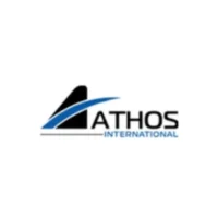 Screen Capture of the Athos International Logo