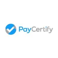 Screen Capture of the PayCertify Logo