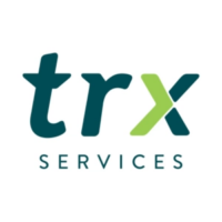 Screen Capture of the TRX Services Logo